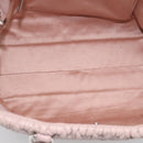 Miu Miu Matelasse Hand Bag Leather 2way Pink Silver Auth hk4236-21