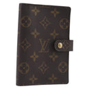 LOUIS VUITTON Monogram Agenda PM Day Planner Cover R20005 LV Auth hk4250-1