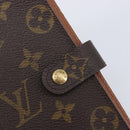 LOUIS VUITTON Monogram Agenda PM Day Planner Cover R20005 LV Auth hk4250-12