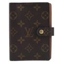 LOUIS VUITTON Monogram Agenda PM Day Planner Cover R20005 LV Auth hk4250-2