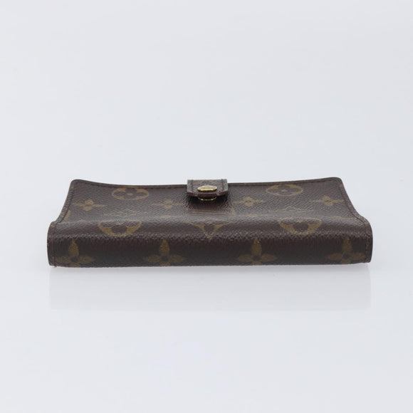 LOUIS VUITTON Monogram Agenda PM Day Planner Cover R20005 LV Auth hk4250