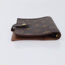 LOUIS VUITTON Monogram Agenda PM Day Planner Cover R20005 LV Auth hk4250-6