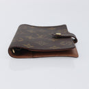 LOUIS VUITTON Monogram Agenda PM Day Planner Cover R20005 LV Auth hk4250-7