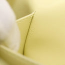 LOUIS VUITTON Vernis Thompson Street Bag Lime Yellow M91071 LV Auth hk4251-20