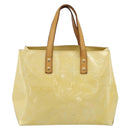 LOUIS VUITTON Monogram Vernis Reade PM Hand Bag Gris M91145 LV Auth hk4253-2
