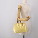 LOUIS VUITTON Monogram Vernis Reade PM Hand Bag Gris M91145 LV Auth hk4253-23