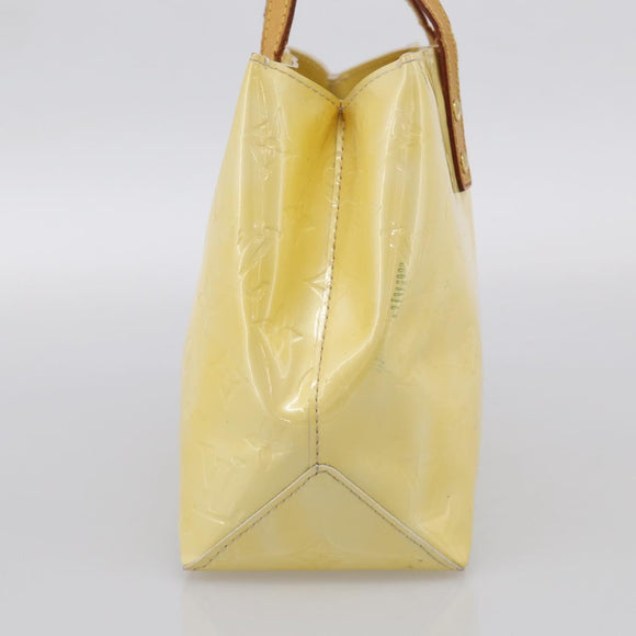 LOUIS VUITTON Monogram Vernis Reade PM Hand Bag Gris M91145 LV Auth hk4253