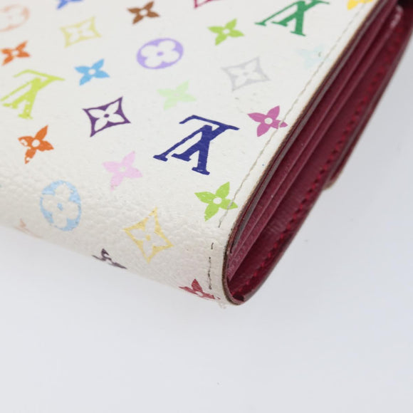 LOUIS VUITTON Multicolor Portefeuille Sarah Wallet M93745 LV Auth hk4254
