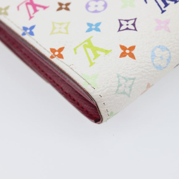LOUIS VUITTON Multicolor Portefeuille Sarah Wallet M93745 LV Auth hk4254