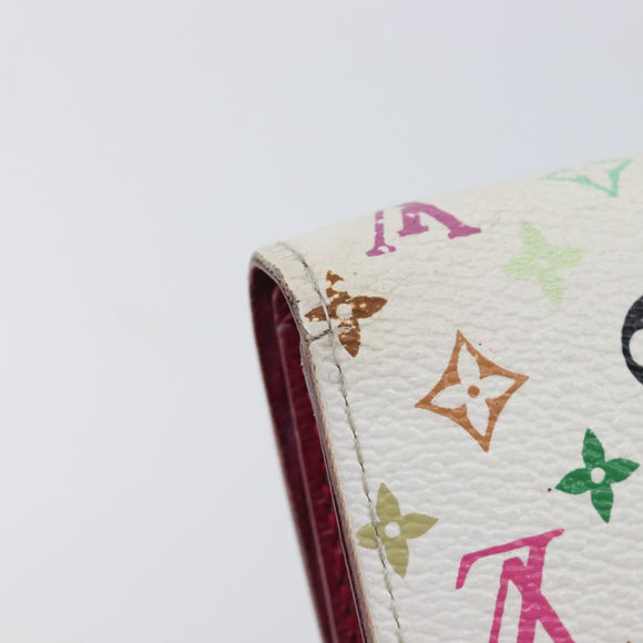 LOUIS VUITTON Multicolor Portefeuille Sarah Wallet M93745 LV Auth hk4254