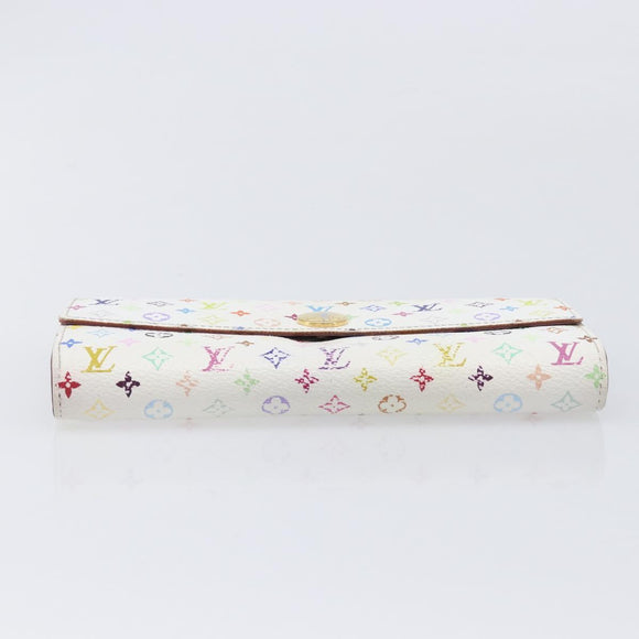 LOUIS VUITTON Multicolor Portefeuille Sarah Wallet M93745 LV Auth hk4254