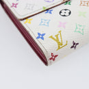 LOUIS VUITTON Multicolor Portefeuille Sarah Wallet M93745 LV Auth hk4254-9