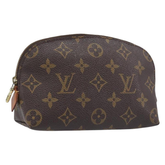 LOUIS VUITTON Monogram Pochette Cosmetic PM Pouch M43998 LV Auth hk4255