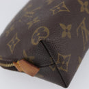 LOUIS VUITTON Monogram Pochette Cosmetic PM Pouch M43998 LV Auth hk4255-11