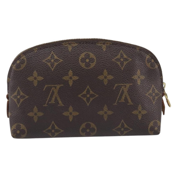 LOUIS VUITTON Monogram Pochette Cosmetic PM Pouch M43998 LV Auth hk4255