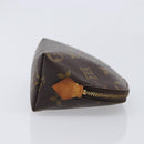 LOUIS VUITTON Monogram Pochette Cosmetic PM Pouch M43998 LV Auth hk4255-4