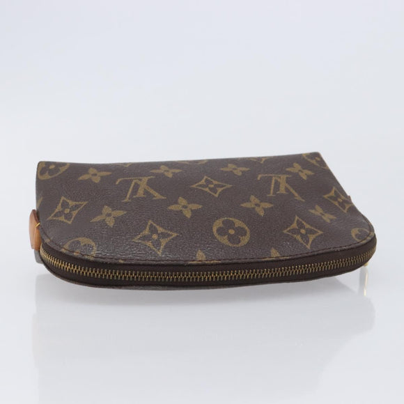 LOUIS VUITTON Monogram Pochette Cosmetic PM Pouch M43998 LV Auth hk4255