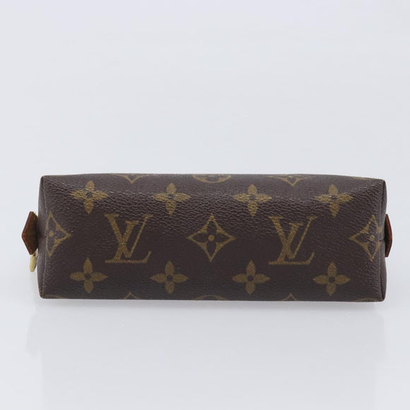 LOUIS VUITTON Monogram Pochette Cosmetic PM Pouch M43998 LV Auth hk4255