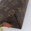 LOUIS VUITTON Monogram Pochette Cosmetic PM Pouch M43998 LV Auth hk4255-9