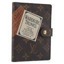 LOUIS VUITTON Trunk Label Agenda PM Day Planner Cover R21067 LV Auth hk4256-1