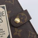 LOUIS VUITTON Trunk Label Agenda PM Day Planner Cover R21067 LV Auth hk4256-12