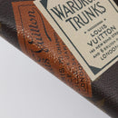 LOUIS VUITTON Trunk Label Agenda PM Day Planner Cover R21067 LV Auth hk4256-13
