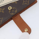 LOUIS VUITTON Trunk Label Agenda PM Day Planner Cover R21067 LV Auth hk4256-14