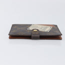 LOUIS VUITTON Trunk Label Agenda PM Day Planner Cover R21067 LV Auth hk4256-4