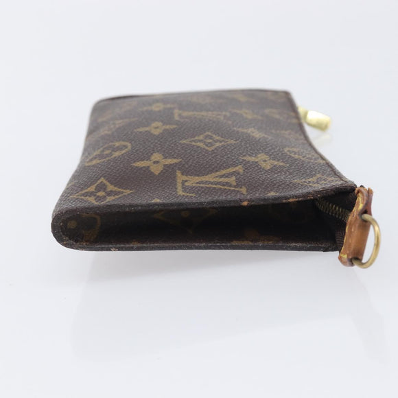 LOUIS VUITTON Monogram Bucket GM Accessory Pouch LV Auth hk4257