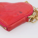 LOUIS VUITTON Porte Monnaie Coeur Coin Purse Rose Pop M93657 LV Auth hk4258V-13