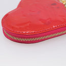 LOUIS VUITTON Porte Monnaie Coeur Coin Purse Rose Pop M93657 LV Auth hk4258V-14