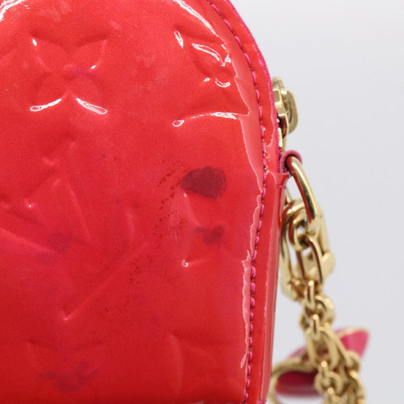 LOUIS VUITTON Porte Monnaie Coeur Coin Purse Rose Pop M93657 LV Auth hk4258V