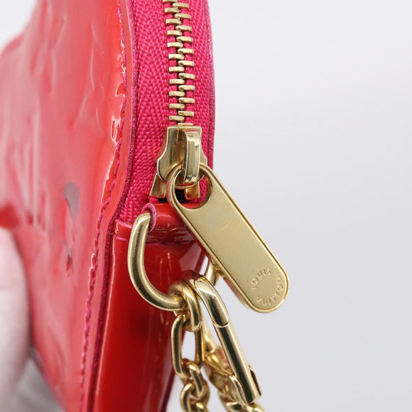 LOUIS VUITTON Porte Monnaie Coeur Coin Purse Rose Pop M93657 LV Auth hk4258V