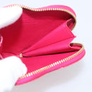 LOUIS VUITTON Porte Monnaie Coeur Coin Purse Rose Pop M93657 LV Auth hk4258V-19