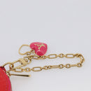 LOUIS VUITTON Porte Monnaie Coeur Coin Purse Rose Pop M93657 LV Auth hk4258V-7