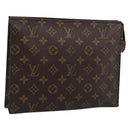 LOUIS VUITTON Monogram Poche Toilette 26 Pouch M47542 LV Auth hk4259-1