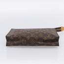 LOUIS VUITTON Monogram Poche Toilette 26 Pouch M47542 LV Auth hk4259-7