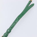 LOUIS VUITTON Adjustable Shoulder Strap Leather 39.8-46.9 Green LV Auth hk4260-8