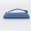 LOUIS VUITTON Epi Pochette Accessoires Pouch Blue M52985 LV Auth hk4262-10