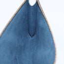 LOUIS VUITTON Epi Pochette Accessoires Pouch Blue M52985 LV Auth hk4262-21