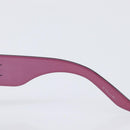 Christian Dior Sunglasses Plastic Purple Silver Auth hk4263A-11