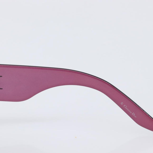 Christian Dior Sunglasses Plastic Purple Silver Auth hk4263A