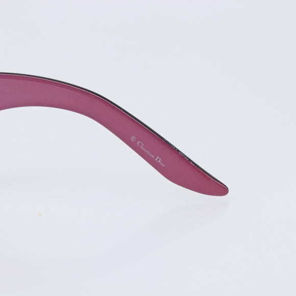 Christian Dior Sunglasses Plastic Purple Silver Auth hk4263A