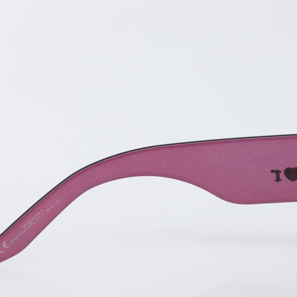Christian Dior Sunglasses Plastic Purple Silver Auth hk4263A