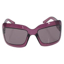 Christian Dior Sunglasses Plastic Purple Silver Auth hk4263A-2