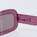 Christian Dior Sunglasses Plastic Purple Silver Auth hk4263A-9