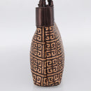 GIVENCHY Tote Bag Leather Brown Gold Auth hk4264-4