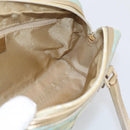 GUCCI GG Canvas Hand Bag Light Blue Gold 000 0852 Auth hk4266-20