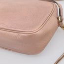 GUCCI Shoulder Bag Leather Pink Gold 308364 Auth hk4267-13