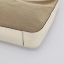 GUCCI Chain Shoulder Bag Canvas Beige Silver 001 3873 Auth hk4268-11